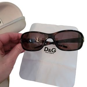 D&G 2200 Unisex Sunglasses in Brown